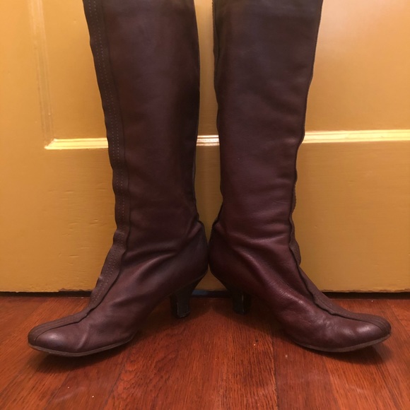 Vintage Italian leather boots - Picture 1 of 6